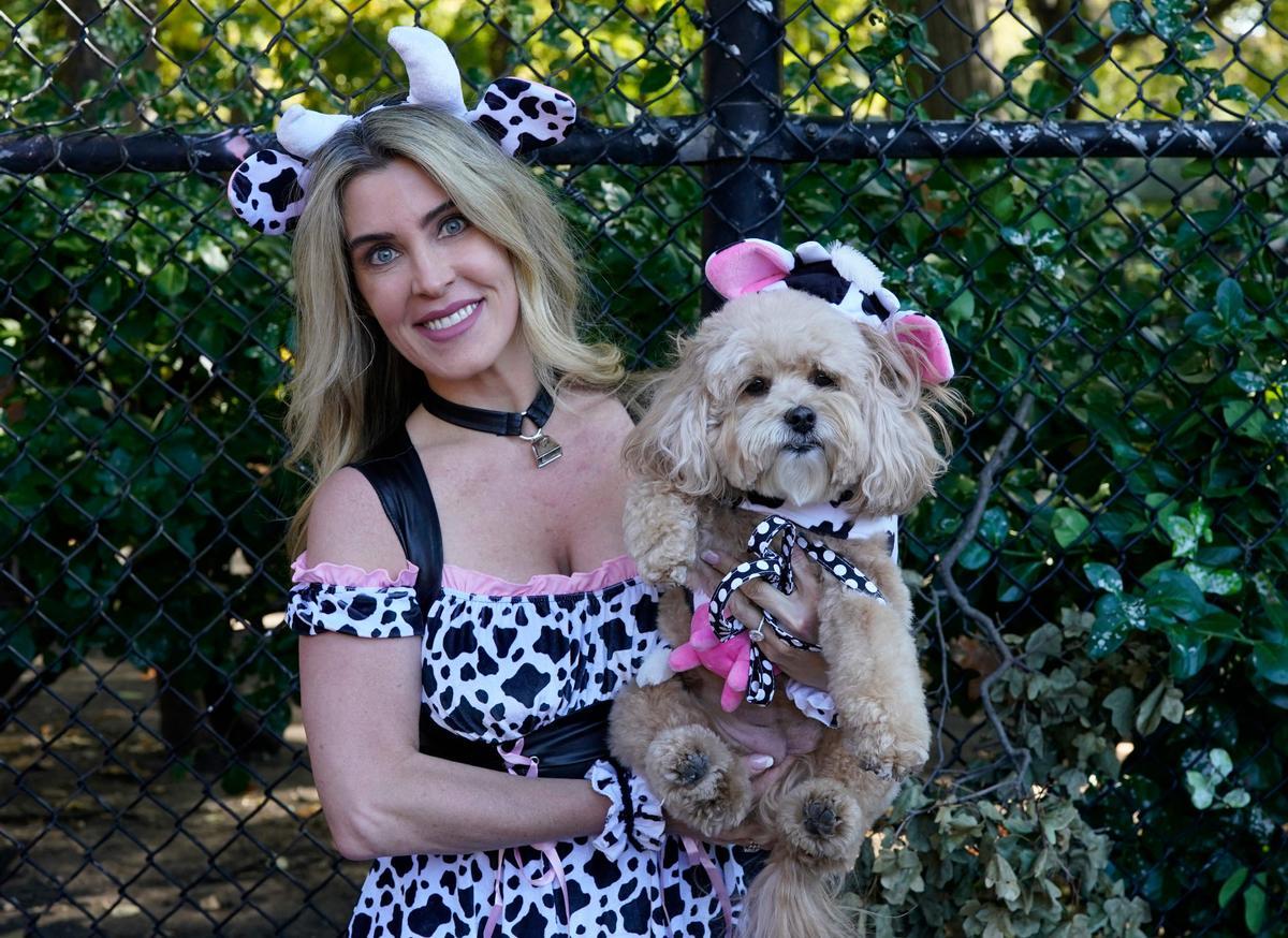 Desfile de disfraces de Halloween para perros en Nueva York