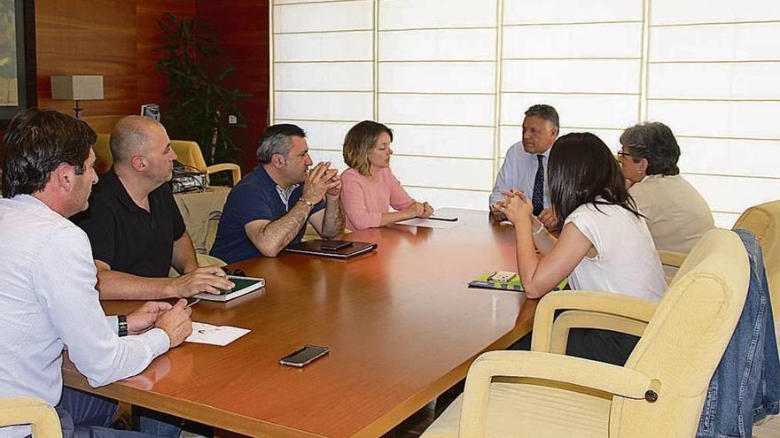 Reunión de ayer de la junta de portavoces. // FdV