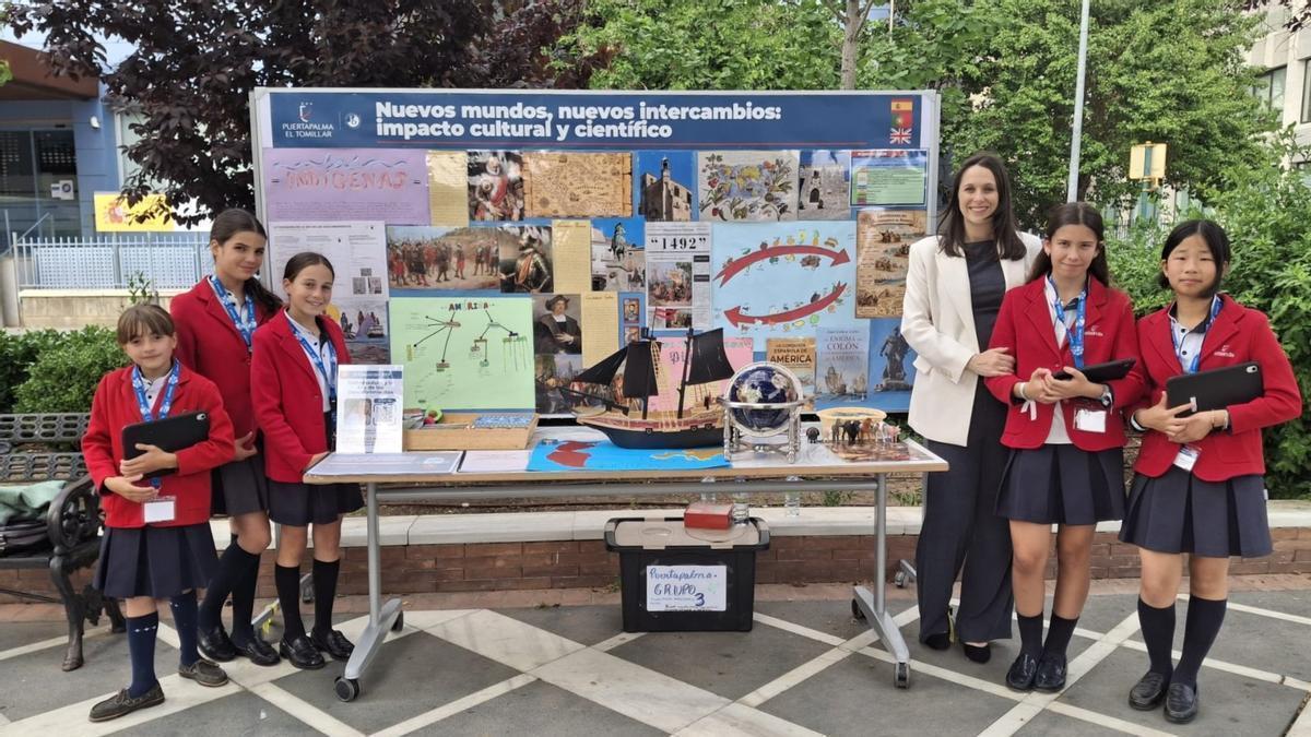 Fotogalería | El proyecto 'Extremadura y la era de los descubrimientos' del colegio Puertapalma-El Tomillar, en imágenes