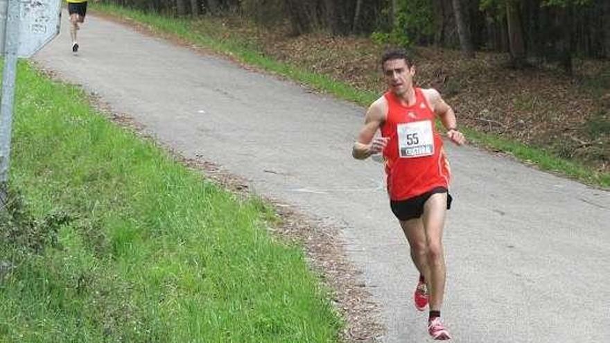 Cristóbal Dafonte, en una carrera de esta temporada.