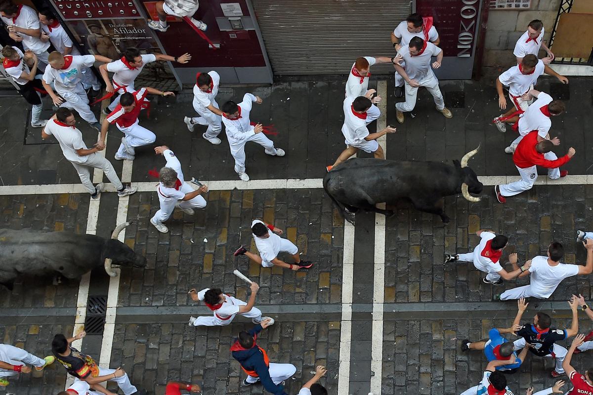 Segundo encierro de los Sanfermines 2023