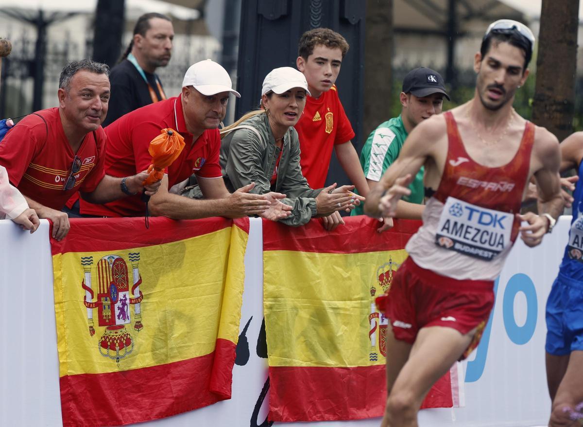 Álvaro Martín medalla de oro en los 20 km marcha en los Mundiales de