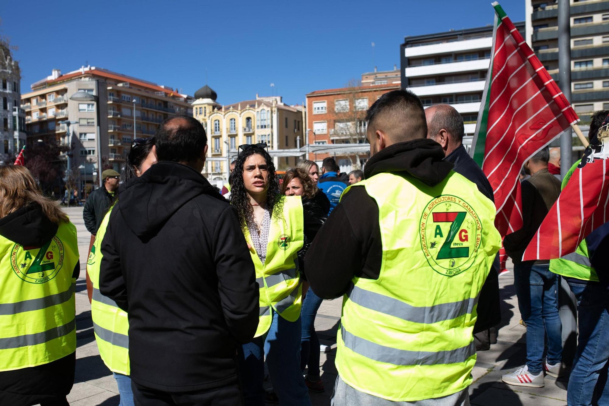 GALERÍA | Nueva movilización de agricultores y ganaderos en Zamora