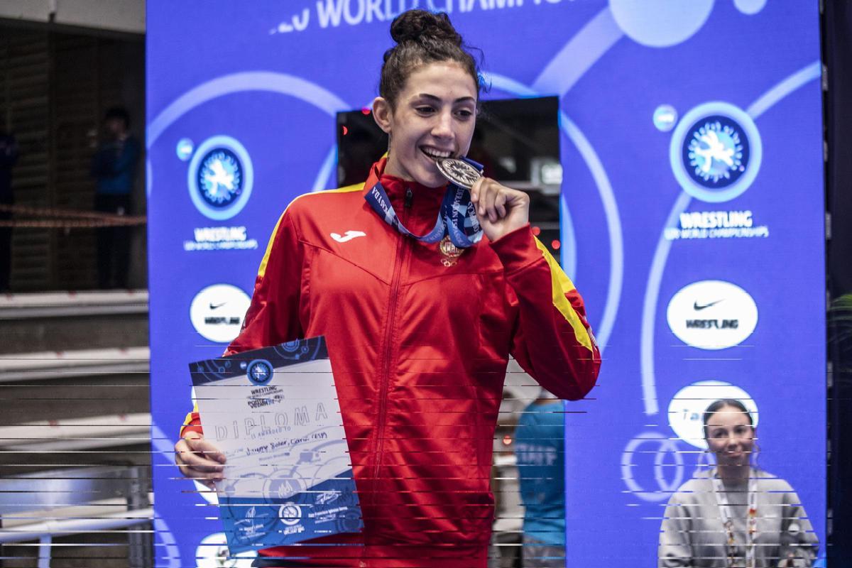 Carla Jaume, plata en el Mundial sub-20 de lucha