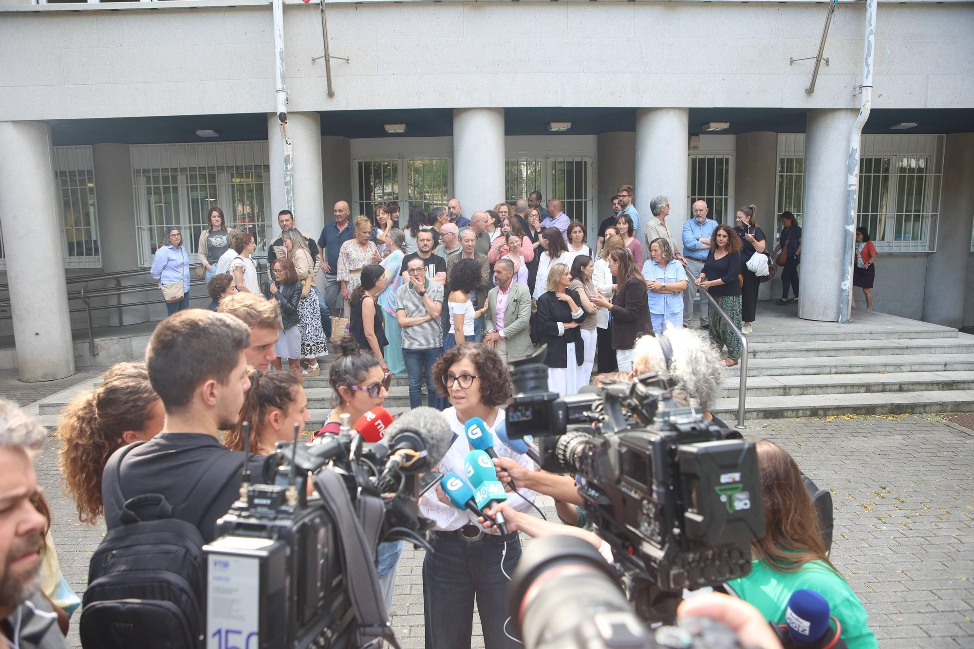 Concentración de jueces y jueces en A Coruña
