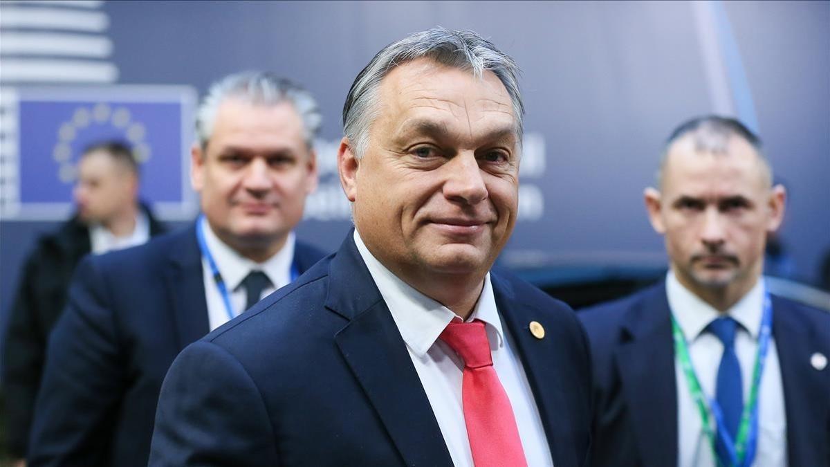 el primer ministro húngaro viktor orbán