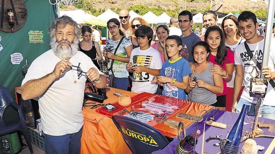 El forjador que llegó a Maspalomas