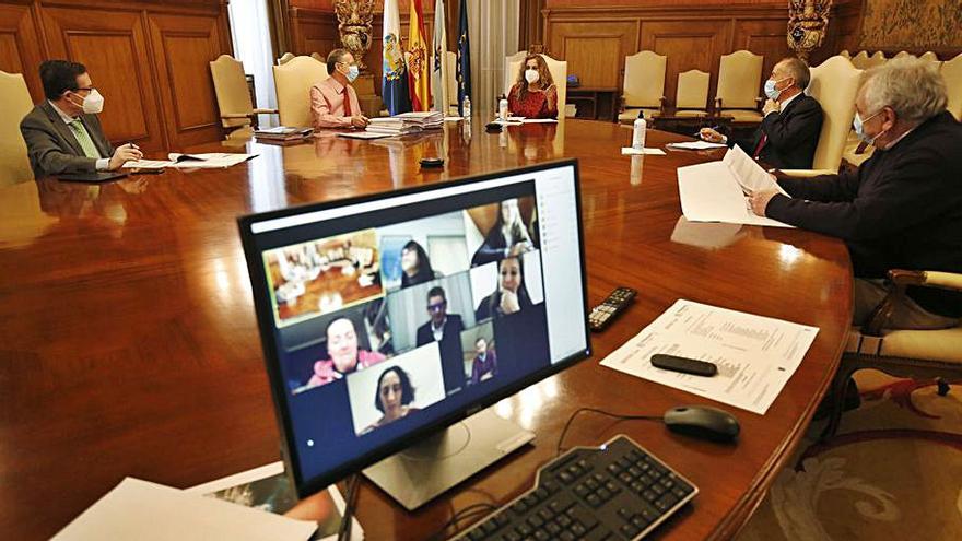 Junta provincial de gobierno en la que se aprobó el contrato.   | // FDV