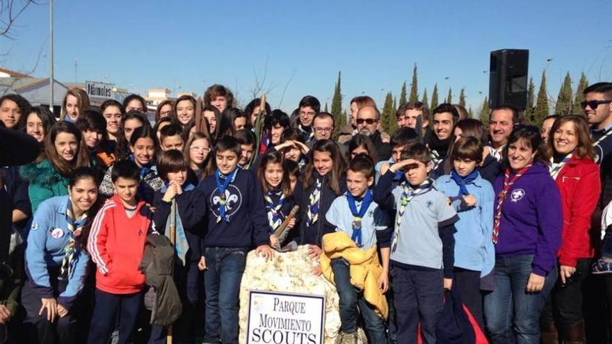 El movimiento scouts de Villanueva de la Serena tiene un parque con su nombre