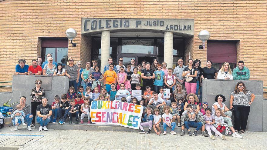 Sergio, padre de un niño con necesidades especiales: «Sin el auxiliar, a los niños se les quita la oportunidad de aprender»