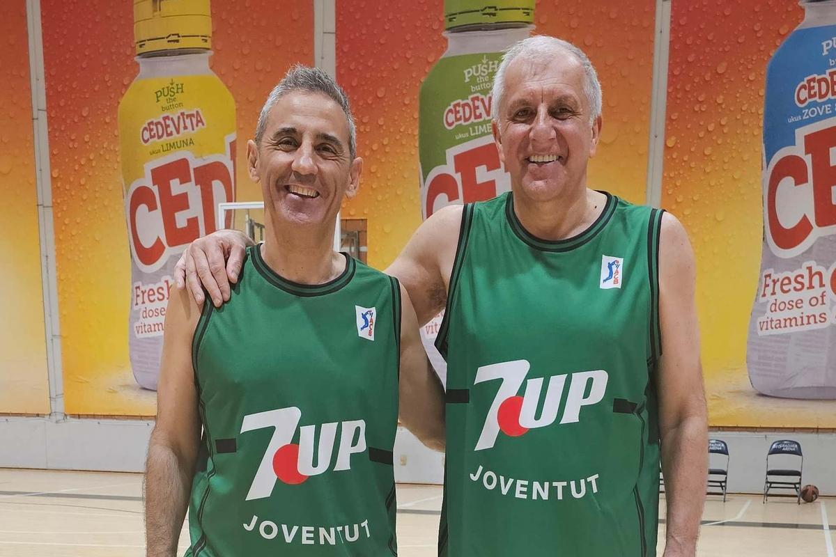 Obradovic y Jose Maria Izquierdo rememoraron su etapa verdinegra