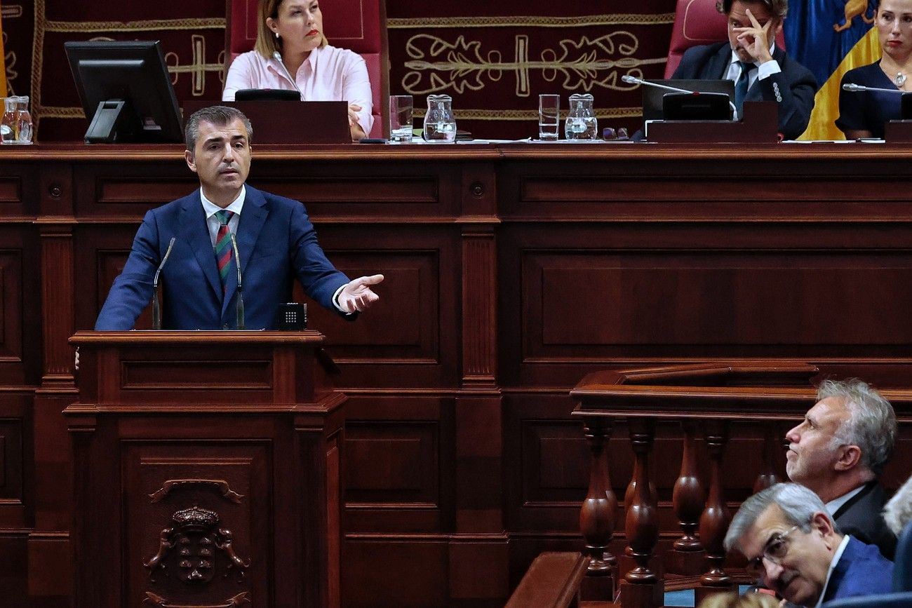 Segunda sesión del debate de investidura en el Parlamento de Canarias