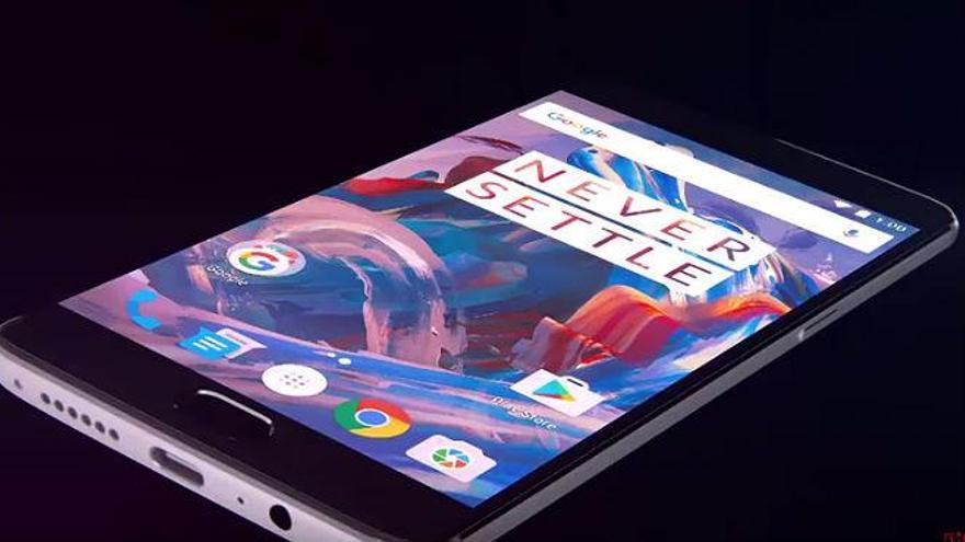 Llega el OnePlus 3 un móvil con 6 GB de memoria RAM y cámara con resolución 4K