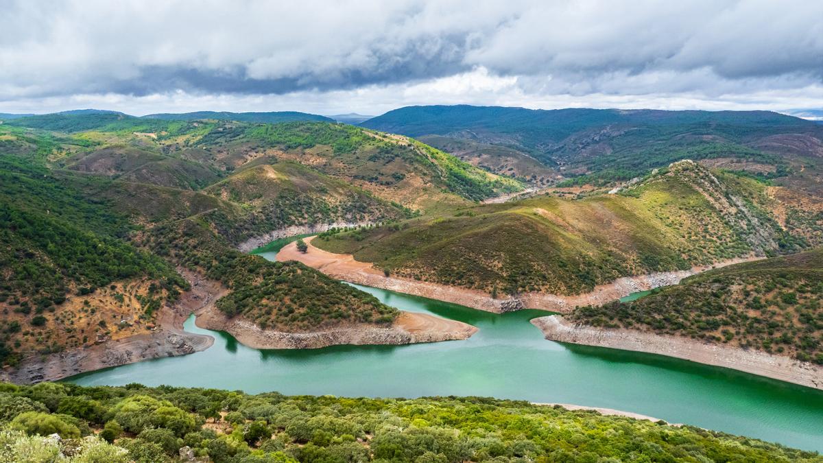 El Parque Natural de Monfragüe, en la provincia de Cáceres