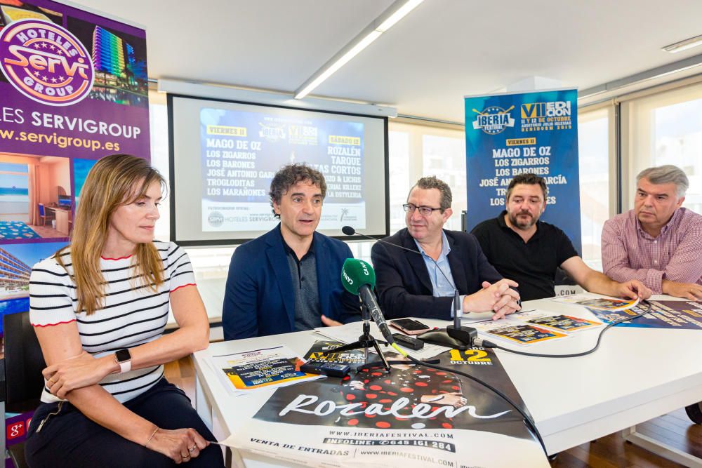 Presentación del Iberia Festival de Benidorm