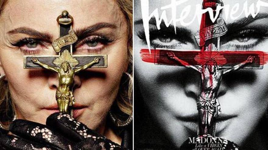 Unas fotos sin retoque exhiben a la verdadera Madonna