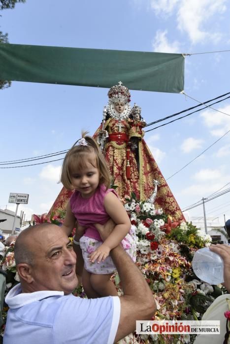 Romería de la Virgen de la Fuensanta: Paso por Alg