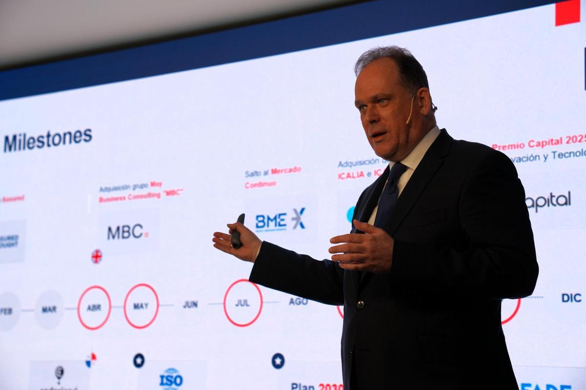 Pablo Martín, presidente y CEO de Izertis