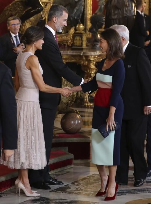 Así ha sido el besamanos en el Palacio Real