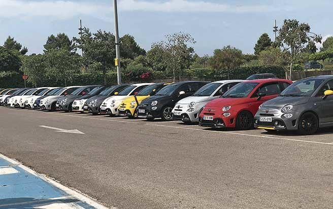 Autovidal tercera reunión anual de Abarth