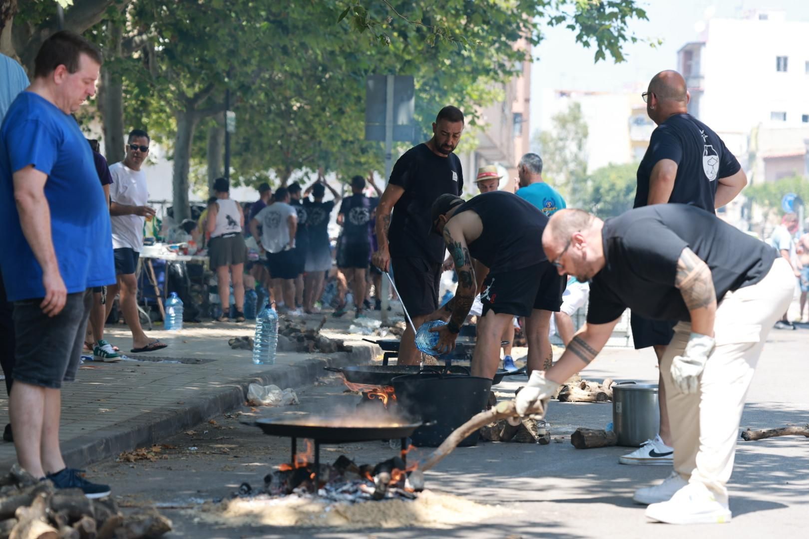 Concurso de paellas en el Grau por Sant Pere