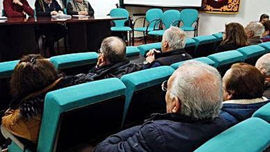 Asamblea de la asociación en el Ayuntamiento de Alcañices.