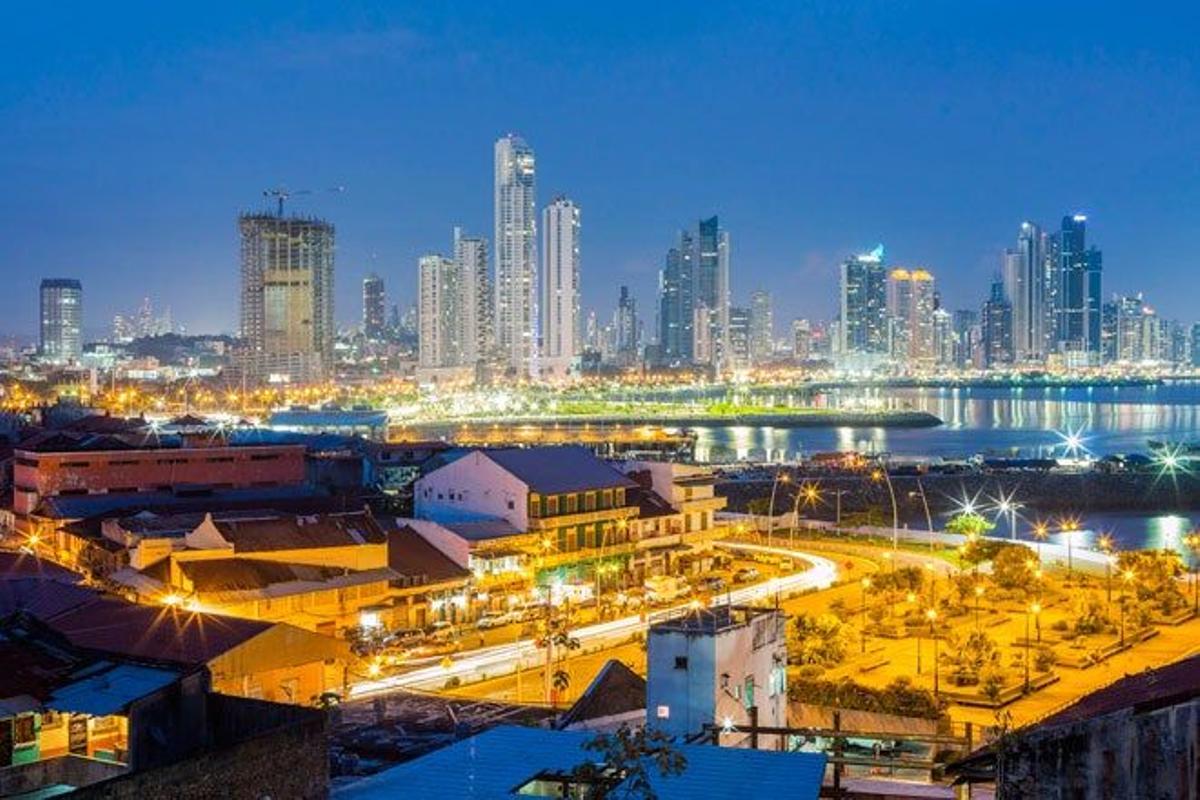 Vista de la Ciudad de Panamá desde la terraza del Hotel Las Clementinas.