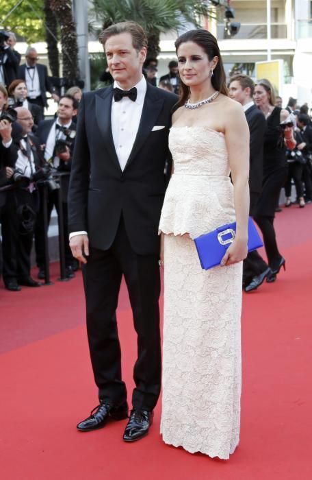 IActor Colin Firth and his wife Livia Giuggioli ...