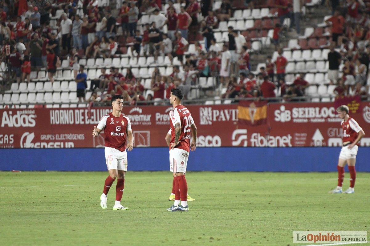 Así fue el encuentro del play off del Real Murcia y el Nástic en la lucha por el ascenso