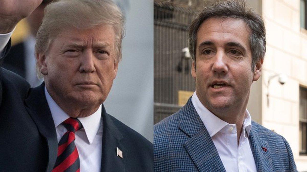 Donald Trum dice esperar que la justicia encuentre culpable a Michael Cohen