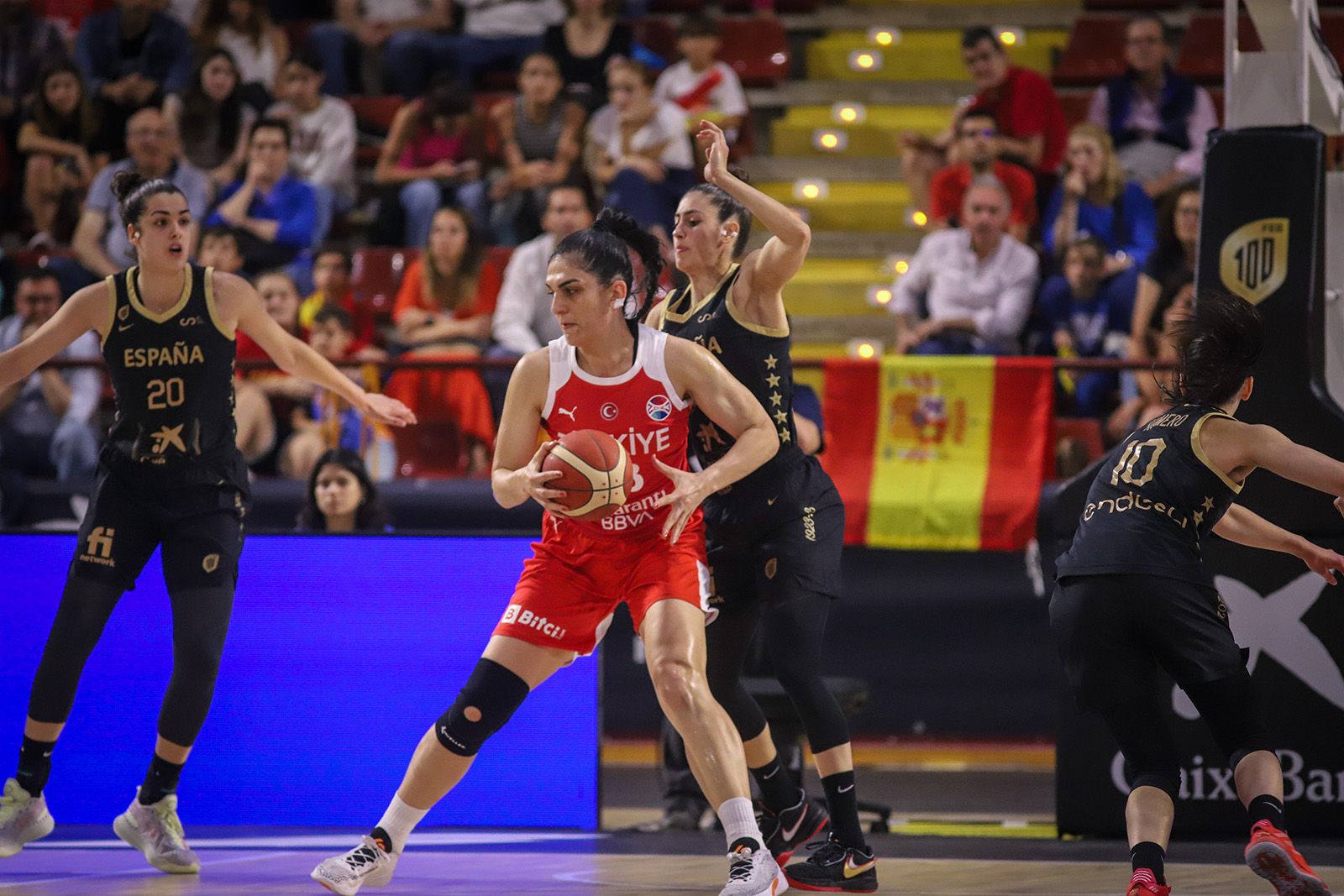 La selección española de baloncesto ante Turquía, en imágenes