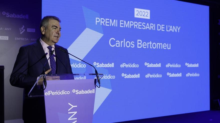 El presidente de Air Nostrum e Iryo, Carlos Bertomeu, empresario del año 2022