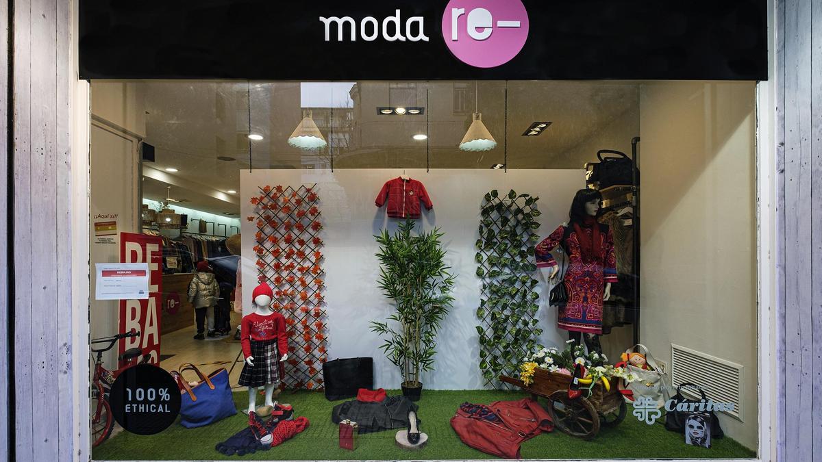 Cáritas Zaragoza apuesta por la moda sostenible en su moda re-