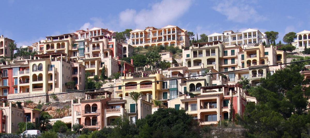 Die Cala Fornells bei Peguera: Hier gibt es einige Ferienwohnungen.