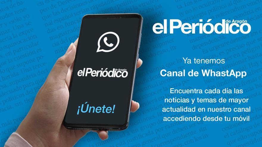 EL PERIÓDICO DE ARAGÓN lanza su nuevo canal de WhatsApp: únete para estar al tanto de todo