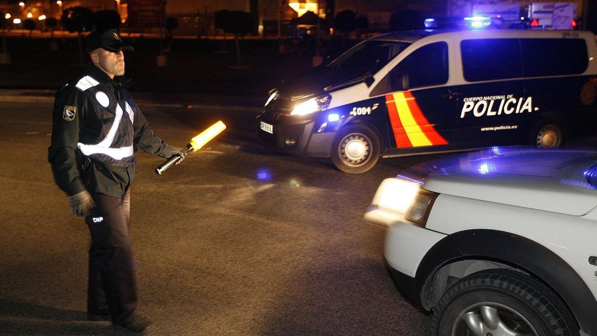 Imagen de archivo de una actuación policial en la capital. | L.O.