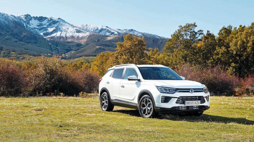 Ofrece una autonomía que supera los mil doscientos kilómetros. SSANGYONG