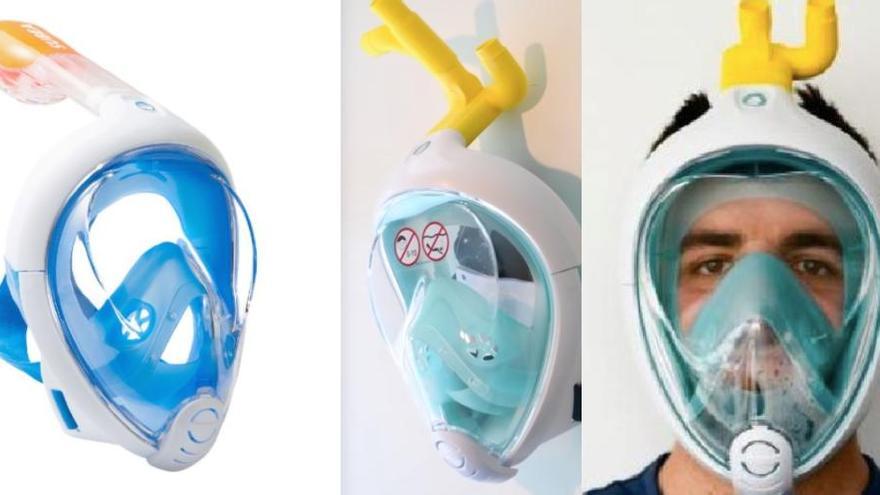 El Trueta demana màscares de busseig del Decathlon per convertir-les en respiradors d&#039;emergència