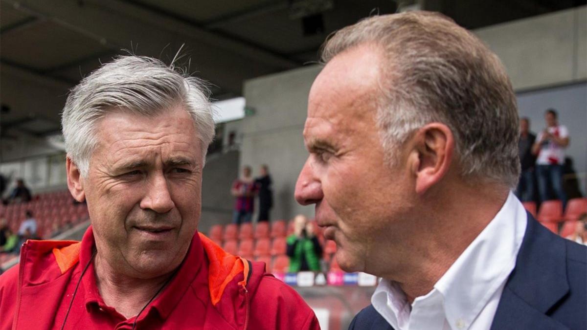 Rummenigge: &quot;Lloré cuando despedí a Ancelotti&quot;