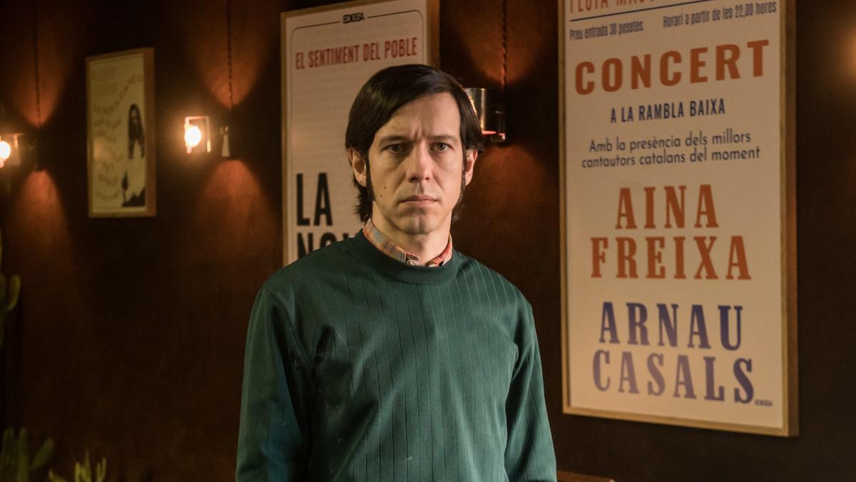 Marcel Borràs, como Serrat en 'La canción'