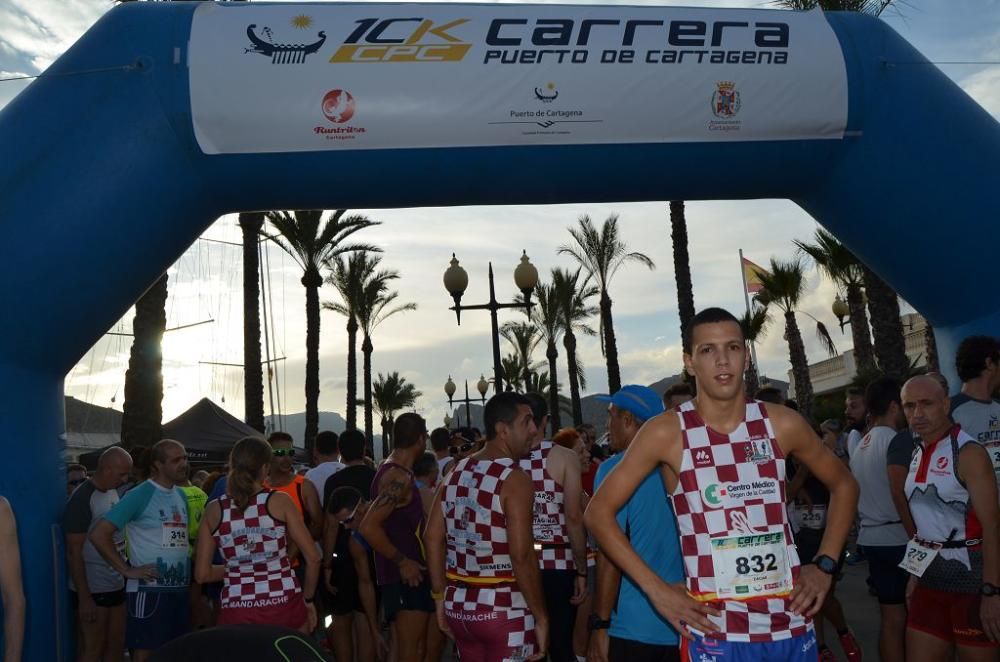 La Carrera Puerto de Cartagena encumbra a Franco y Del Solar