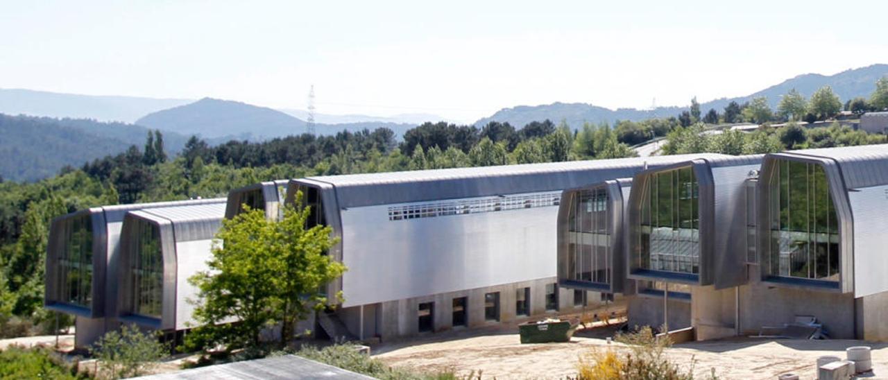 El Cinbio, en primer plano, y detrás el MTI, en el área de las ingenierías del campus. // J. Lores