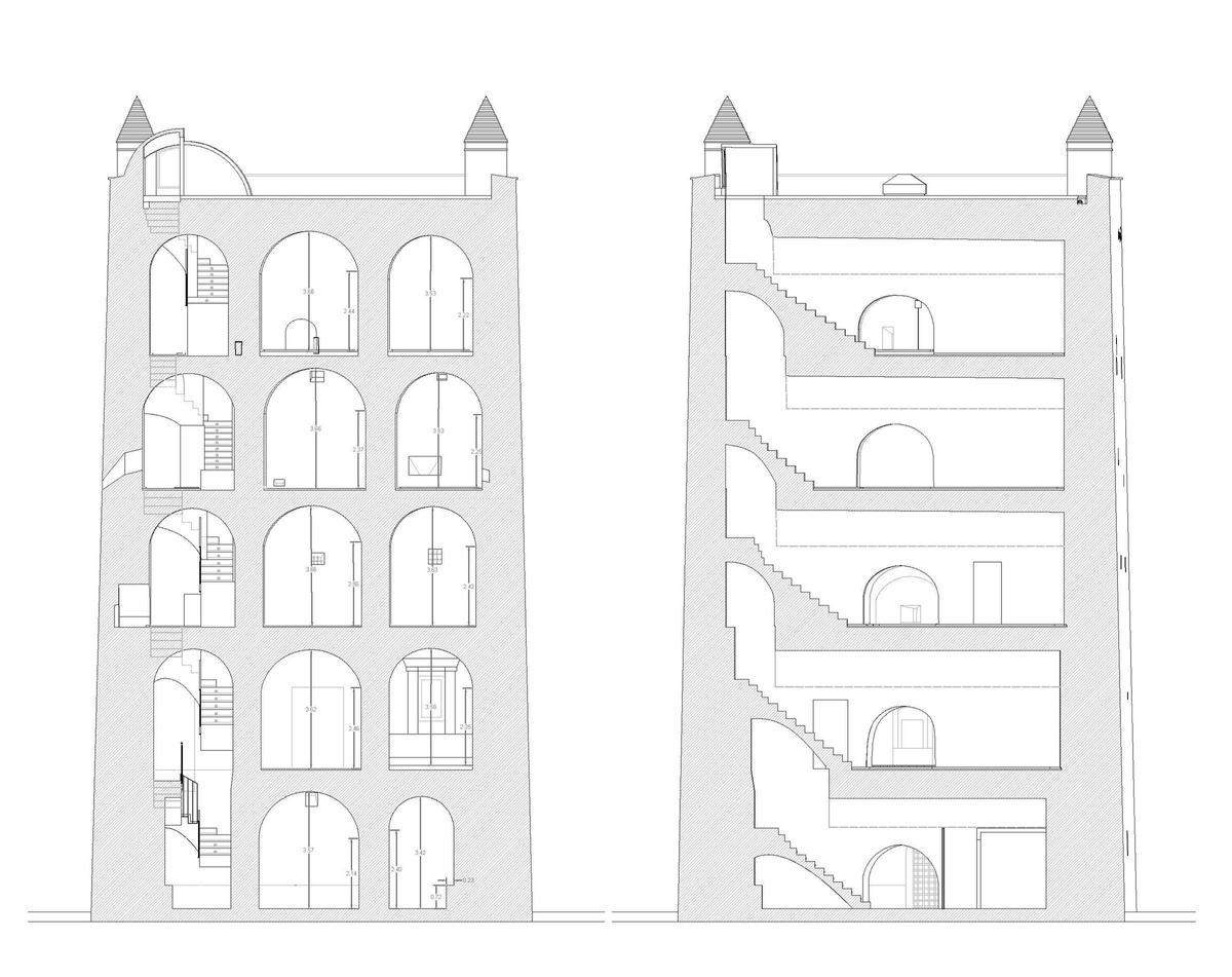 Plano de actuación sobre la Torre medieval de Torrent.