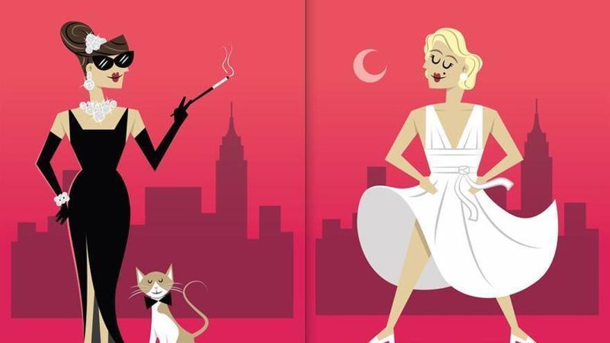 Las divas del cine protagonizan una exposición de Íñigo Lanz dentro del Festival de Cine de Alicante