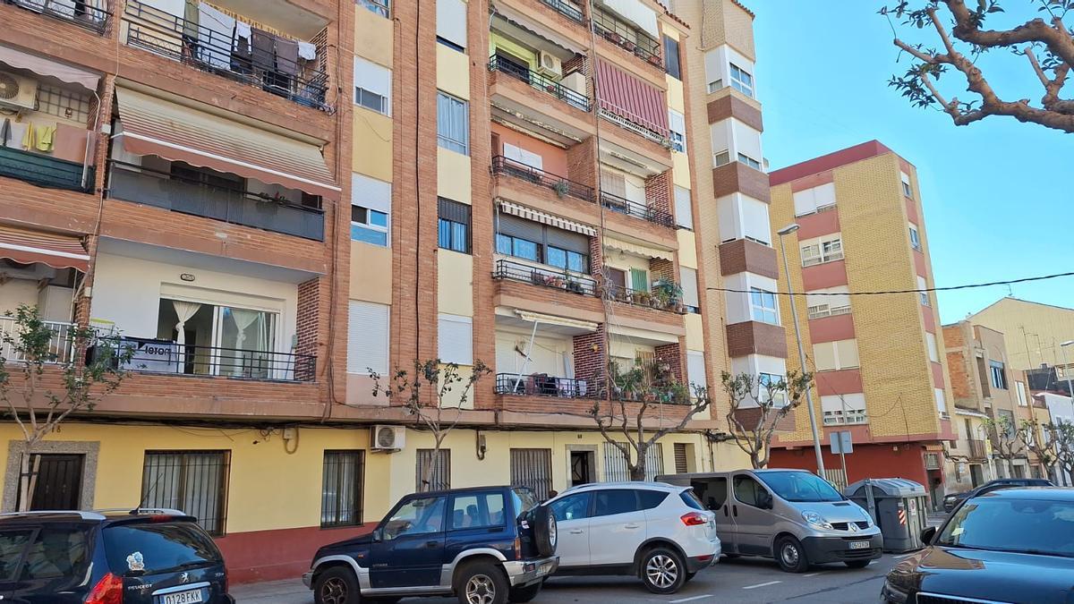 Fachada de la vivienda.