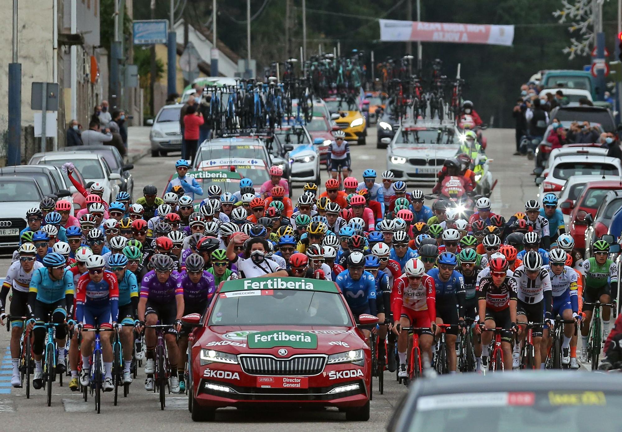 15ª etapa de la Vuelta Ciclista a España, a su paso por Mos.