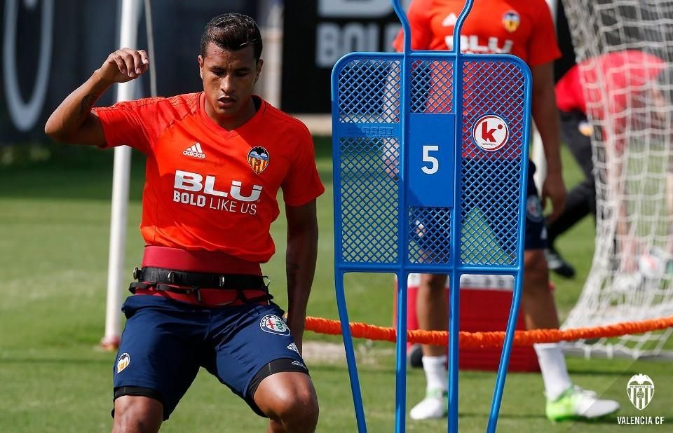 Primer entrenamiento de Murillo