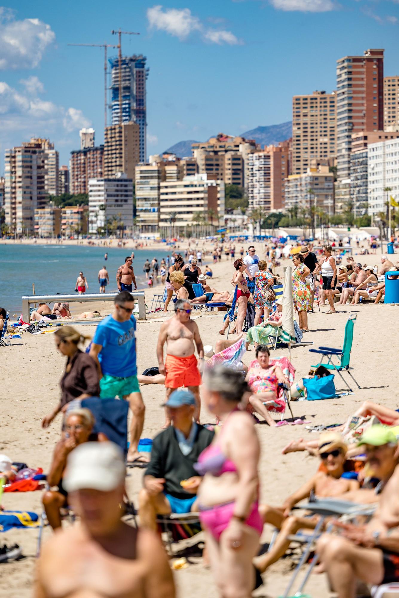 Benidorm pone la guinda a la Semana Santa: 90% de ocupación para el puente de mayo