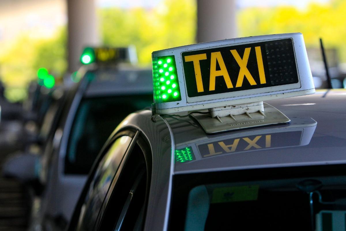 Imagen de archivo de un taxi.
