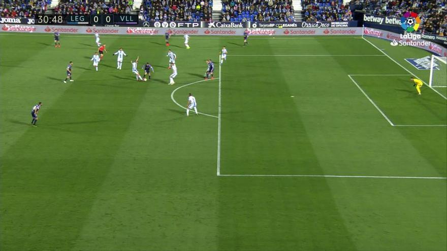 LaLiga Santander: los goles del Leganés - Valladolid (1-0)